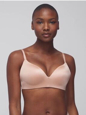 Soma Wireless Push Up Bra in Hush Pink Adjustable Straps Size 36C